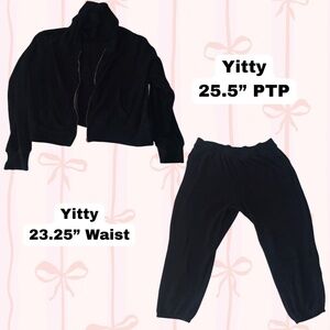 Yitty Plush Teddy Fleece Hoodie & Joggers Set